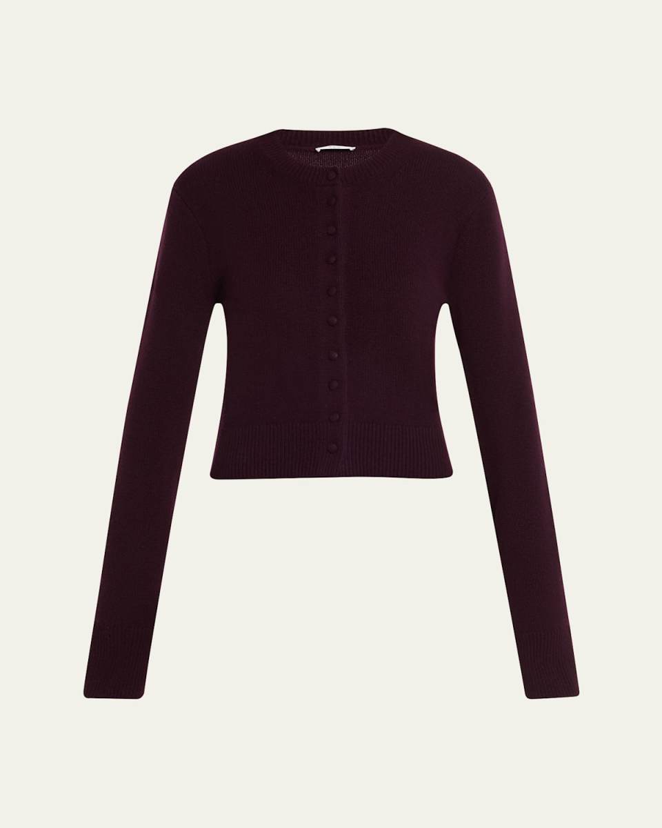 Skyler Cropped Cashmere Cardigan